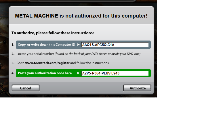 ezdrummer 2 authorization file crack